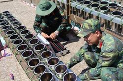 Bên trong trận địa pháo hoa tầm cao ở Cần Thơ trước giờ khai hỏa