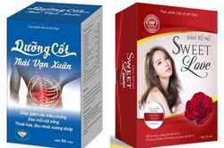 Người tiêu dùng cần cẩn thận với Sâm tố nữ Sweet Love, Dưỡng cốt Thái Vạn Xuân