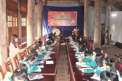 Rộn ràng khai bút đầu Xuân ở làng khoa bảng xứ Nghệ