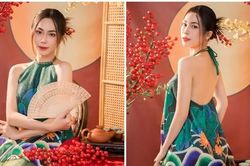 Yếm sen đẹp thanh thoát trong những ngày đầu Xuân