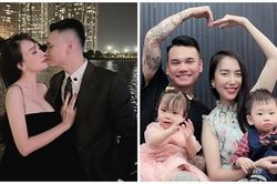 Tổ ấm bên vợ đẹp, con xinh của ca sĩ Khắc Việt
