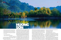 Mùa xuân trẩy hội Hương Sơn