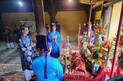 Lễ hạ nêu và khai ấn tại khu di sản Hoàng cung Huế