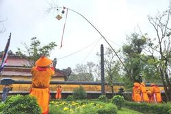 Văn hóa - Nghệ thuật Thông tin văn hóa Hạ nêu, khai ấn cung chúc tân xuân