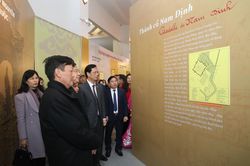 'Dấu ấn thành Nam' - triển lãm về đô thị cổ gần 800 năm thuộc đất cố hương nhà Trần