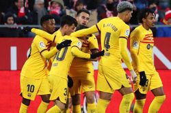 VIDEO bàn thắng trận Girona 0-1 Barcelona: Pedri ghi bàn, Barca xây chắc ngôi đầu Liga