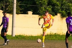 Trận đấu giao hữu đầu tiên của ngoại binh Vytas trong màu áo SLNA