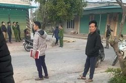 Thái Bình: Dùng dao chém bác tử vong rồi leo lên nóc miếu cố thủ