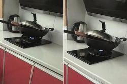 Quên tắt bếp ga khi về quê, mở cửa vào sốc vì cảnh này