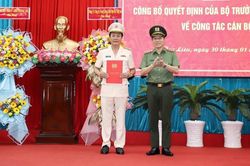 Phó Giám đốc Công an tỉnh Cà Mau giữ chức vụ Giám đốc Công an tỉnh Bạc Liêu