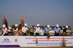 Khởi công xây dựng tòa nhà vận hành tuyến Metro số 1