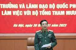 Đại tướng Phan Văn Giang chỉ đạo quân đội nắm chắc tình hình, kịp thời tham mưu chiến lược