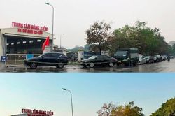 'Cảnh lạ' ở trung tâm đăng kiểm tại Hà Nội sau Tết