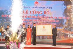 Khai mạc lễ hội đền Đông Cuông ở Yên Bái