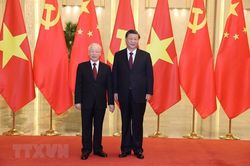 TBT, Chủ tịch Trung Quốc gửi thư cảm ơn Tổng Bí thư Nguyễn Phú Trọng