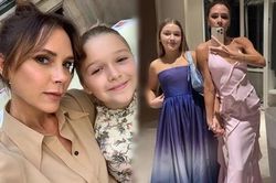 Victoria Beckham cho con gái 11 tuổi mặc váy quây, cư dân mạng chỉ trích