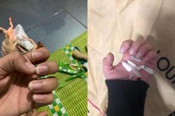 Hội chị em sau Tết: Làm móng hết mình, gỡ ra hết hồn