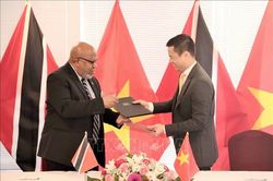 Việt Nam và Trinidad & Tobago thiết lập quan hệ ngoại giao