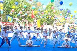 Sân chơi võ thuật chào năm mới