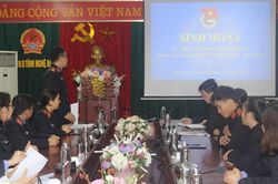 Chi đoàn VKSND tỉnh Nghệ An tổ chức sinh hoạt chính trị nhân ngày thành lập Đảng
