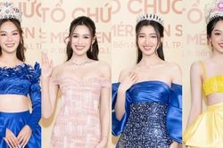 Hoa hậu Đỗ Thị Hà, Thanh Thủy và dàn mỹ nhân Việt đọ sắc trên thảm đỏ sự kiện