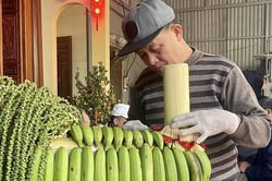 Độc đáo nghề kết Long mã tại Quảng Yên