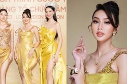 Hoa hậu Thùy Tiên 'đánh bùa choáng' với bộ trang sức 3 tỷ trên thảm đỏ sự kiện đầu năm