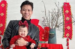 Vợ Quế Ngọc Hải chuẩn bị cho chồng món quà bất ngờ khi đi xa thi đấu