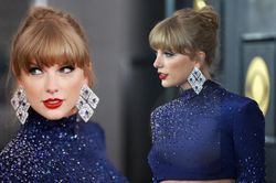 Taylor Swift tái xuất thảm đỏ, khoe đôi khuyên tai 'nặng' 3 triệu USD tại Grammy 2023