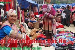 Độc đáo chợ phiên Bắc Hà những ngày đầu xuân