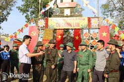 Sôi nổi hội trại tòng quân