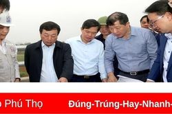 Chủ tịch UBND tỉnh Bùi Văn Quang kiểm tra tiến độ một số dự án giao thông trọng điểm