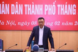 Chủ tịch Hà Nội biểu dương lực lượng Công an đã nỗ lực vì một kỳ nghỉ Tết vui tươi, an toàn phục vụ nhân dân