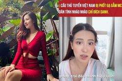 Nhan sắc MC Thu Hà 'bóc phốt' một cầu thủ Việt gạ tình