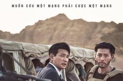 Hyun Bin đầy bụi bặm, chạy đua với tử thần để giải cứu con tin trong 'The Point Men'