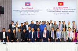Đoàn công tác tỉnh Kampong Chhnang thăm tỉnh An Giang
