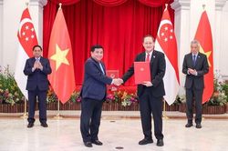 Việt Nam và Singapore thiết lập Quan hệ Đối tác kinh tế số - kinh tế xanh