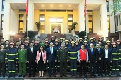 Đội cứu nạn, cứu hộ CAND Việt Nam sẽ nỗ lực hết mình hỗ trợ Thổ Nhĩ Kỳ khắc phục hậu quả thảm họa