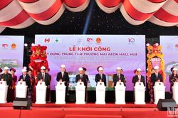 Khởi công Trung tâm thương mại Aeon Mall tại miền trung