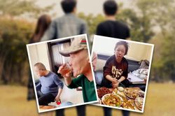 Chồng mới, chồng cũ của người phụ nữ thân như anh em