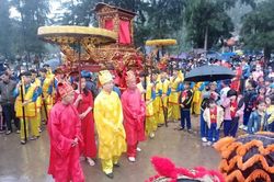 Khai hội Đền Quy Lĩnh - đền thiêng hàng trăm năm ở Quỳnh Lưu - Nghệ An