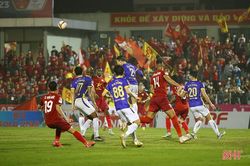 'Rượt đuổi' không thành, Hồng Lĩnh Hà Tĩnh trắng tay trước Hà Nội