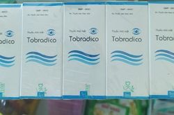 Dung dịch nhỏ mắt Tobradico bị thu hồi toàn quốc do không đạt chất lượng