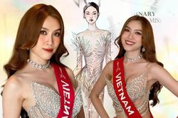 Hé lộ váy bán kết của Thanh Thanh Huyền tại Miss Charm 2023: Sáng hơn bộ của Ngọc Châu
