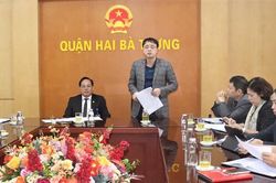 Kiểm tra đột xuất: Quận Hai Bà Trưng chấp hành nghiêm kỷ cương hành chính