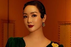 Hoa hậu Giáng My hóa quý cô với phong cách điển hình giai đoạn vàng son của vẻ đẹp cổ điển