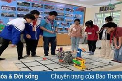 Học sinh THCS huyện Lang Chánh tham dự cuộc thi VEX IQ Robotics toàn quốc 2023