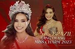Đại diện Brazil đăng quang Miss Charm 2023 trên đất Việt Nam: Nhan sắc vượt trội, ứng xử xuất thần