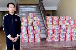 Bắt đối tượng giấu 98 kg pháo trong hầm tự chế xe ô tô