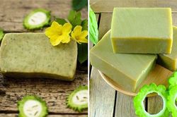 Công thức làm xà phòng khổ qua trị mụn